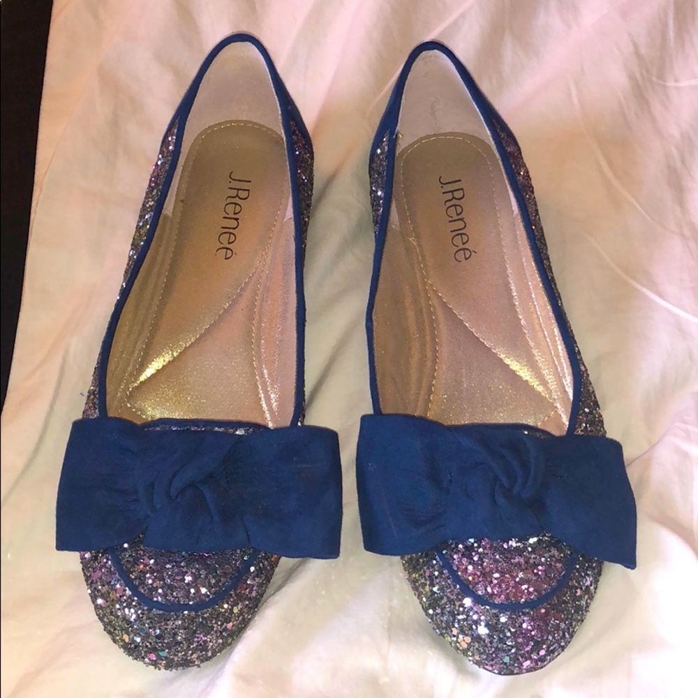 J.Renee Sparkly Flats